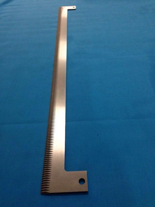 645mm (25.29") Long Vertical Form Fill Sealing (VFFS) Machine Knife Blade - Part Number 5054