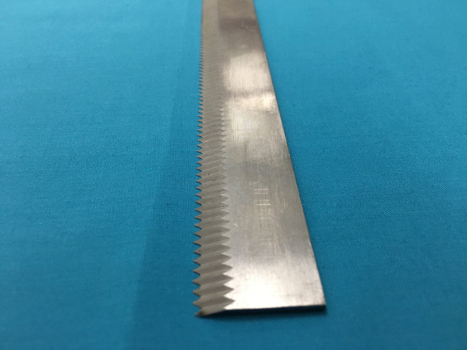 36" Long Packaging Perforating / Cut Off Knife Blade - Part Number 5249